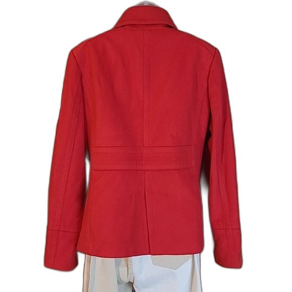 J. Crew Lady Day Jacket Lined Double-Breasted Metro Coat Wool Winter Peacoat XL - Picture 5 of 16